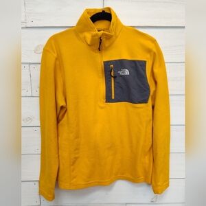 The North Face Yellow Fleece Pullover